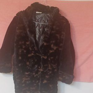 Ladies Faux Fur Coat